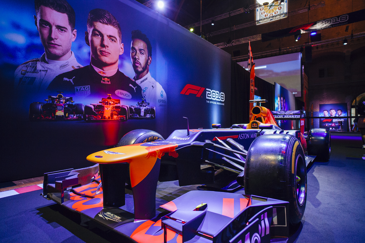 F1 2018 Launch party at Beurs van Berlage - Vertigo6 Koch Media Codemaster Ziggo - foto Pim Geerts - IMG_8392