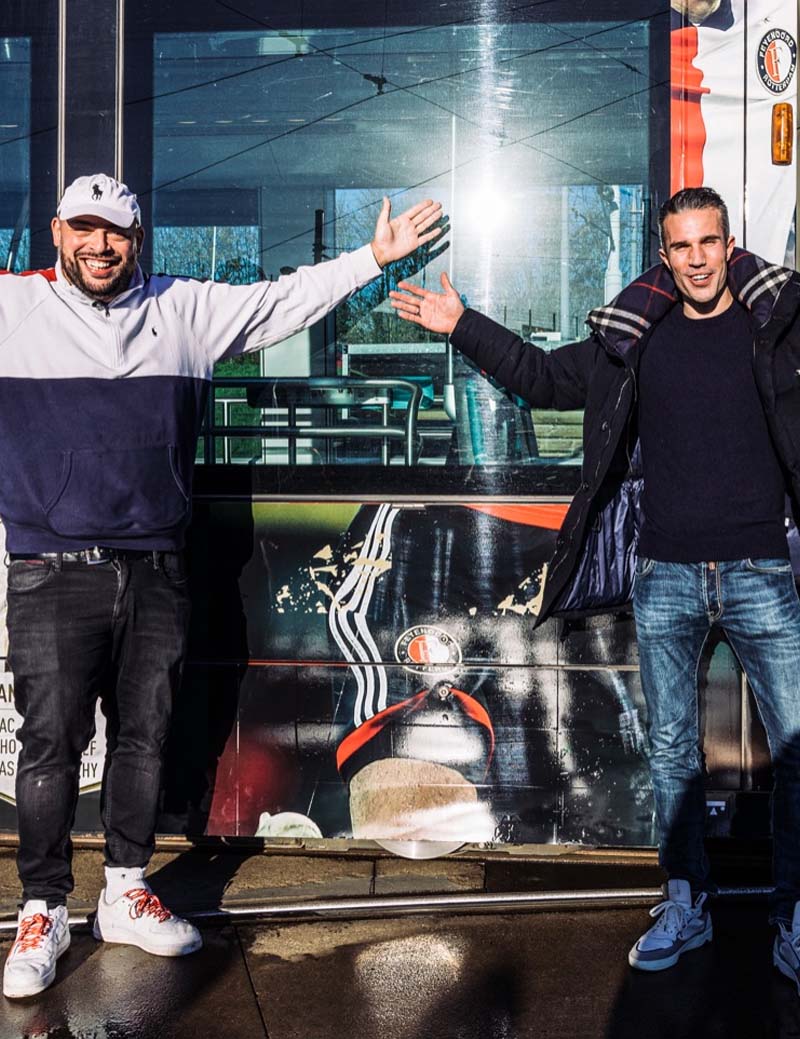 EA Sports - Robin van Persie Icon met Qucee