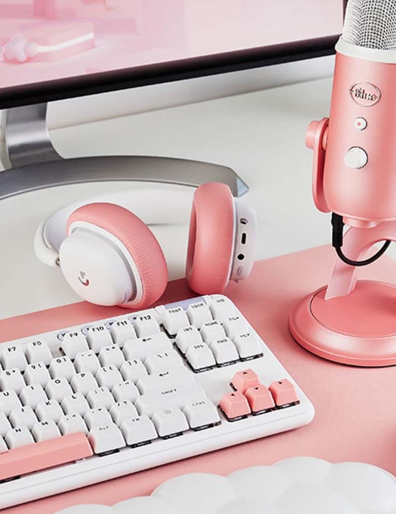 Logitech Aurora / Pink Gellac