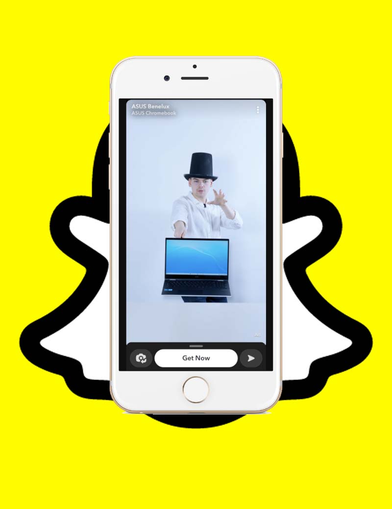 ASUS Chromebook - Snapchat advertising