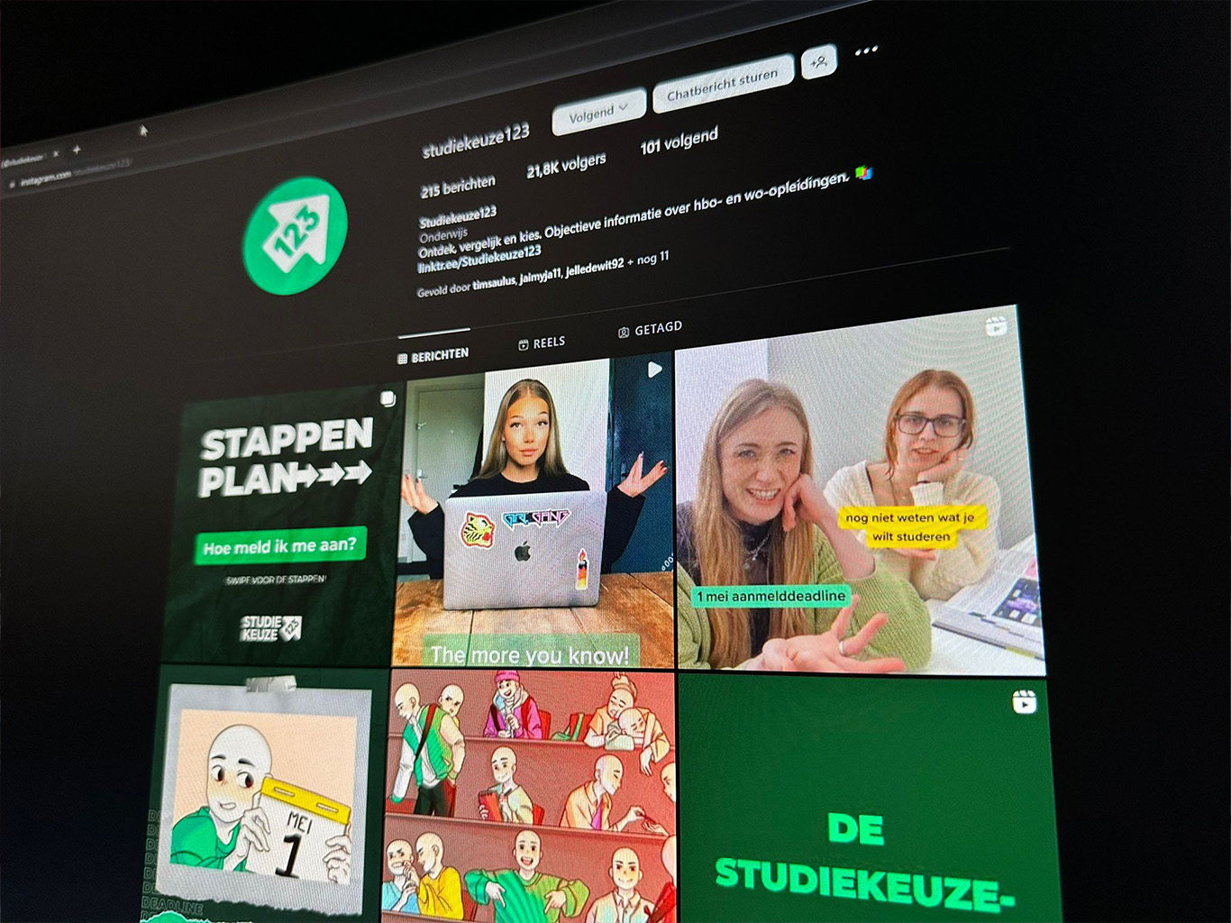 Vertigo 6 - Studiekeuze123 Social Media Management